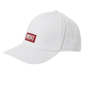 ディーゼル DIESEL 帽子 A02746 0JCAR 100 CAP キャップ ベースボールキャップ ホワイト