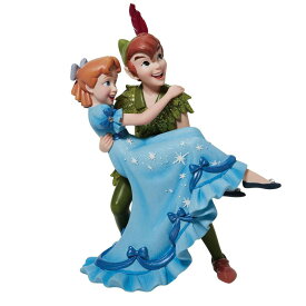 エネスコ enesco ディズニーショーケース Disney Showcase ピーターパン＆ウェンディ フィギュア 置物 人形 6010727 ピーター・パン インテリア