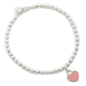 �e�B�t�@�j�[ TIFFANY&CO. ���^�[���g�D�e�B�t�@�j�[ RTT �s���N�n�[�g �^�O �r�[�Y �u���X���b�g �~�f�B�A�� 30978811 SILVER �V���o�[�{�s���N