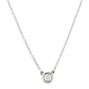 eBt@j[ TIFFANY&CO. GTEybeB _Ch oC U [h VO _Ch y_g lbNX 0.03ct 16in 24944387 SILVER Vo[