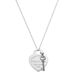 eBt@j[ TIFFANY&CO. ^[gDeBt@j[ RTT n[g ^O L[ y_g lbNX ~fBA 16in 26909686 SILVER Vo[