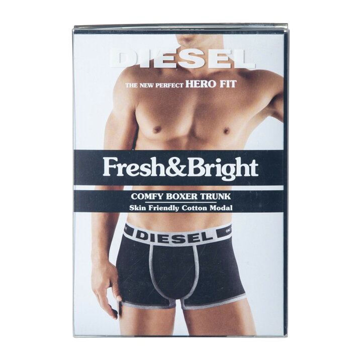 楽天市場】ディーゼル DIESEL ボクサーパンツ 単品 1枚 00SJ54 0TAIM 900 1PC BOXER TRUNK ボクサー トランクス パンツ インナー メンズ 下着 アンダーウエア S M L XL ブラック : Salada Bowl-おしゃれブランド通販