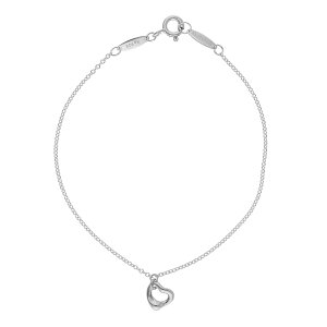�e�B�t�@�j�[ TIFFANY&CO. �G���T�E�y���b�e�B �I�[�v�� �n�[�g �u���X���b�g �X�^�[�����O�V���o�[ 75185928 75185936 �A�N�Z�T���[ ���f�B�[�X SILVER �V���o�[