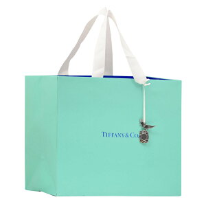 ティファニー TIFFANY&CO ショップ袋 紙袋 手提げ 限定 ブランド ショッパー バード オン ア ロック Lサイズ 単品