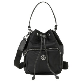 トリーバーチ TORY BURCH バッグ ハンドバッグ ショルダーバッグ 巾着バッグ 2way 134652 001 bbtb00216l Virginia Bucket Bag ヴァージニア バケットバッグ BLACK ブラック