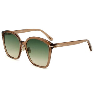 トムフォード TOM FORD サングラス アジアンフィット EYEWEAR アイウェア ウェリントン FT1054-K/S 45P 59 TF1054-K メンズ レディース ユニセックス ブラウン+グリーングラデーション