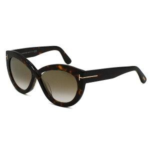 トムフォード TOM FORD サングラス アイウェア アジアンフィット FT0577-F S 52G 56 フォックス型 バタフライ型 メンズ レディース ユニセックス ハバナ+グレーグラデーション