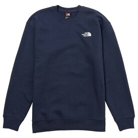 ノースフェイス THE NORTH FACE メンズ スウェット トレーナー 長袖 トップス アパレル NF0A7ZJA 8K2 S M L ESSENTIAL CREW エッセンシャル SUMMIT NAVY ネイビー