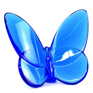 �o�J�� Baccarat PAPILLON FIGURE �p�s���� �t�B�M���A ���b�L�[�o�^�t���C �u�� �u���[ 2102546