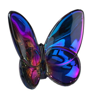 �o�J�� Baccarat PAPILLON FIGURE �p�s���� �t�B�M���A ���b�L�[�o�^�t���C �u�� �X�J���x�u���[ 2609987