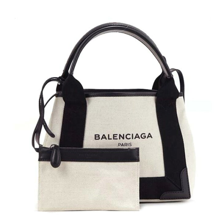 楽天市場】バレンシアガ BALENCIAGA 390346 AQ38N ネイビー カバ XS  