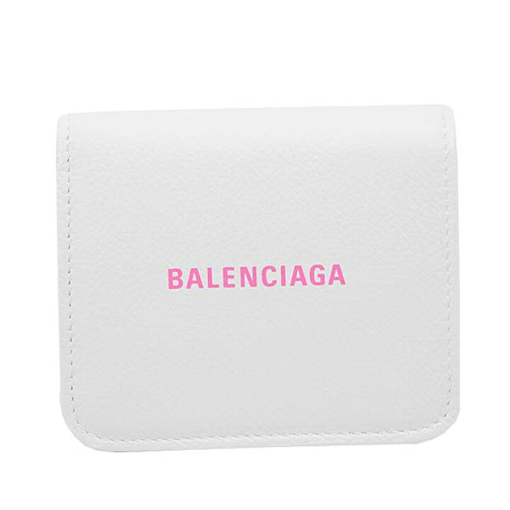 バレンシアガ Balenciaga 2つ折り財布 1izi3 4490 Cash ブルー レディース 小銭入れ付き 当季大流行 2つ折り財布
