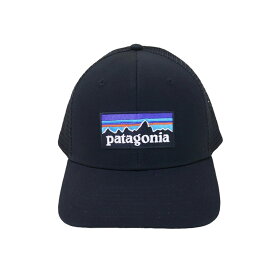 パタゴニア P-6 LOGO TRUCKER HAT メッシュ キャップ 帽子 38289 BLK ブラック