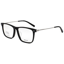 バリー BALLY メガネ フレーム BY5057D-001-56 眼鏡 フレームのみ メンズ ブラック＋シルバー
