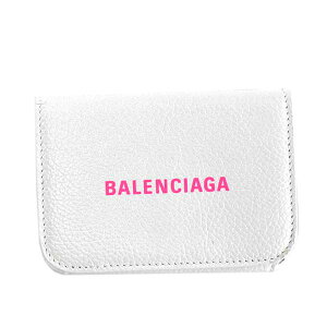 oVAK BALENCIAGA z O܂z ~jz 593813 1IZF3 9066 CASH MINI WALLET LbV ~j EHbg RpNgz WHITE/L FLUO PINK zCg
