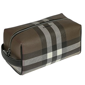 バーバリー BURBERRY バッグ クラッチバッグ セカンドバッグ 8036675-A8900 メンズ ブラウン系マルチ