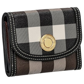 バーバリー BURBERRY 財布 三つ折り財布 折りたたみ財布 小銭入れ付き 8072669 A8900 レディース ブラウン系マルチ