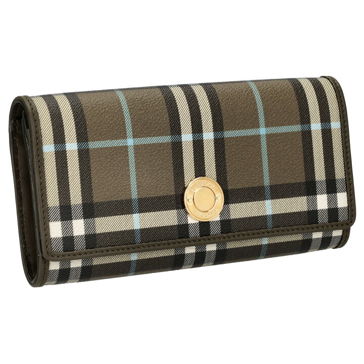 楽天市場】バーバリー BURBERRY 財布 長財布 フラップ式長財布 かぶせ 