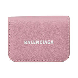 バレンシアガ BALENCIAGA 財布 三つ折り財布 折りたたみ財布 小銭入れ付き 593813 1IZI3 6990 CASH MINI WALLET レディース ライトピンク