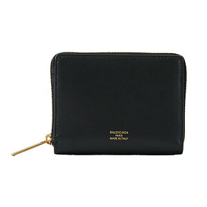 �o�����V�A�K BALENCIAGA �R�C���P�[�X ���K���� �J�[�h�P�[�X ���E���h�t�@�X�i�[ 771310 2AABY 1061 ENVELOPE COIN PURSE ���f�B�[�X �����Y �u���b�N