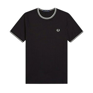 �t���b�h�y���[ FRED PERRY T�V���c ���� �N���[�l�b�N ���S �h�J �e�B�b�v���C�� �R�b�g�� ���M�����[�t�B�b�g M1588V 102 �����Y ���f�B�[�X ���j�Z�b�N�X �u���b�N