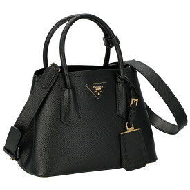 プラダ PRADA バッグ 2way ハンドバッグ トートバッグ 手提げ ショルダーバッグ 斜め掛けバッグ PR-1BG443S CUIRXOO-NER レディース ブラック