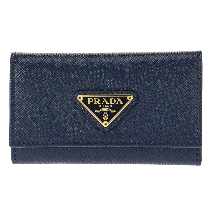 楽天市場】プラダ PRADA キーケース 1PG222 QHH F0016 6連 キーフック  