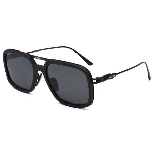�v���_ PRADA �T���O���X UV�J�b�g PR57ZS 1BO5Z1 55 �A�C�E�F�A �����Y ���f�B�[�X �}�b�g�u���b�N+�|�[�����_�[�N�O���[