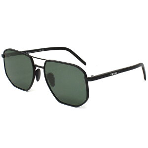 �v���_ PRADA �T���O���X 0PR 59YS 1AB728 57 UV100�� �����Y ���f�B�[�X ���j�Z�b�N�X �u���b�N�{�_�[�N�O���[��