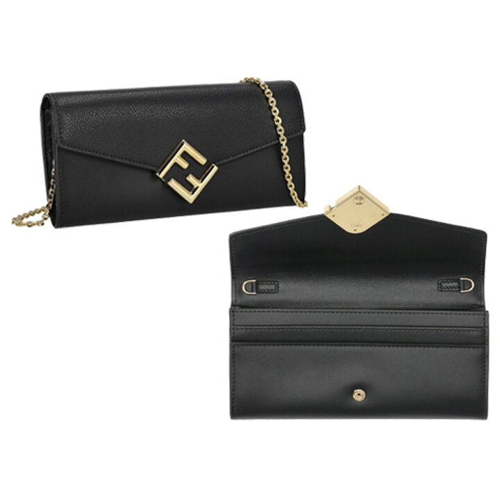 楽天市場】フェンディ FENDI 財布 長財布 フラップ式長財布 かぶせ 