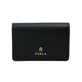 フルラ FURLA カードケース 名刺入れ WP00306 ARE000 O6000 FURLA CAMELIA BUSINESS CARD CASE カメリア NERO ブラック