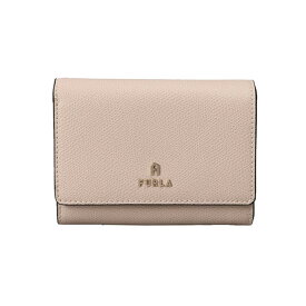 フルラ FURLA 財布 二つ折り財布 折りたたみ財布 小銭入れ付き WP00325 ARE000 B4L00 CAMELIA M COMPACT WALLET FLAP カメリア BALLERINA i ライトピンクベージュ系