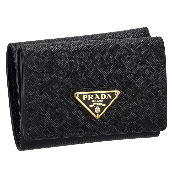 楽天市場】プラダ PRADA 財布 三つ折り財布 小銭入れ付き ミニ財布  