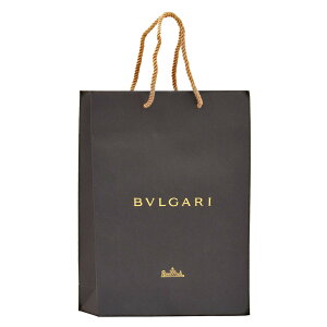 ブルガリ BVLGARI ショップ袋 紙袋 手提げ ブランド ショッパー BVLGARI×Rosenthal ブルガリローゼンタール Mサイズ 単品