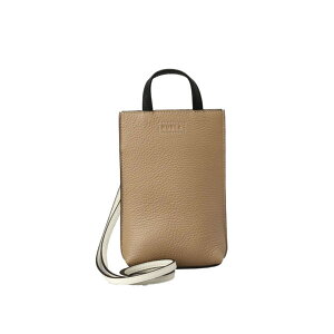�t���� FURLA �o�b�O �~�j�o�b�O �X�}�z�V�����_�[ �V�����_�[�o�b�O �΂ߊ|���o�b�O WE00569 HSC000 2691S FURLA CAMELIA VERTICAL CROSSBODY �J�����A GREIGE+NERO+MARSHMALLOW �x�[�W���n