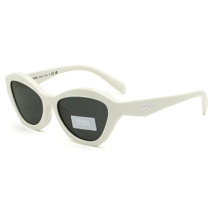 �v���_ PRADA �T���O���X �A�C�E�F�A �t�H�b�N�X 0PRA02SF 17K08Z 55 �����Y ���f�B�[�X ���j�Z�b�N�X �z���C�g+�_�[�N�O���[