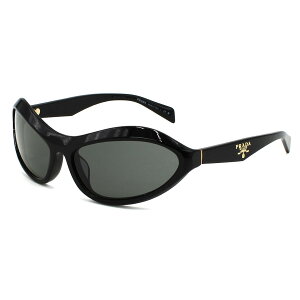 �v���_ PRADA �T���O���X �A�C�E�F�A �t�H�b�N�X 0PRA20SF 16K5S0 63 �����Y ���f�B�[�X ���j�Z�b�N�X �u���b�N+�_�[�N�O���[