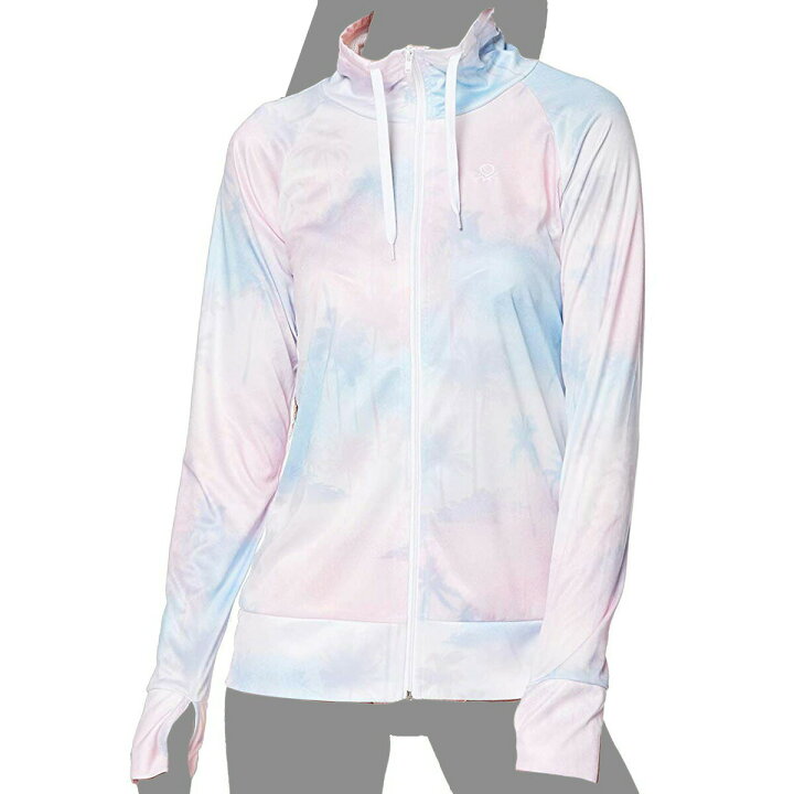楽天市場 ベネトン Benetton プリント Uv ラッシュガード 水着 長袖 パーカー レディース Upf50 2296 ピンク M L Ll Salada Bowl おしゃれブランド通販