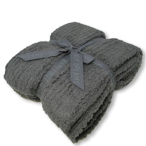 �x�A�t�b�g�h���[���Y BAREFOOT DREAMS �u�����P�b�g �ѕz �V���O���u�����P�b�g B542-43-00 THROW �X���[ �V���O�� �Z�~�_�u�� �T�C�Y Slate Blue �X���[�g�u���[