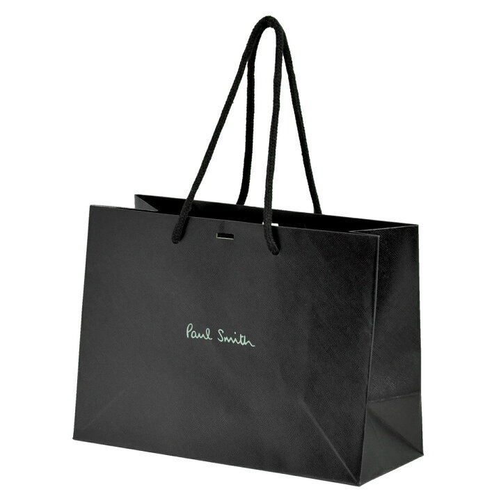 楽天市場 ポールスミス Paul Smith ショップ袋 ショッパー Sサイズ1枚 Aセット ブラック 黒 ショップ袋 手持ちつきショップ袋 ラッピング ブランド 通販 活用 かわいい 使い道 紙袋 リメイク 収納 ポーチ 再利用 封筒 リメイクバッグ アイデア Diy 意味 代 30代 40代
