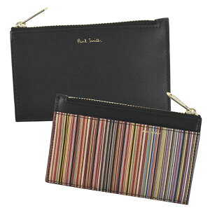 �|�[�� �X�~�X Paul Smith �R�C���P�[�X �J�[�h����t�� M1A6136 79 �u���b�N MEN WALLET ZIP INTMUL ���K����