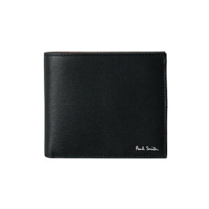 |[X~X Paul Smith z ܂z ܂肽ݍz Kt M1A4833 MSTRGS 79 MEN WALLET BILLFOLD COIN Y ubN+CgO[n {v U[