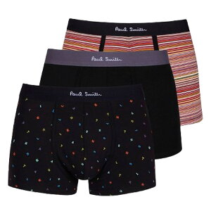 �|�[���X�~�X Paul Smith �{�N�T�[�p���c 3���Z�b�g �p�b�N �A�\�[�g �M�t�g �R�b�g�� �C���i�[ �A���_�[�E�F�A M1A-914-T3PK78 1A �����Y �}���`�J���[
