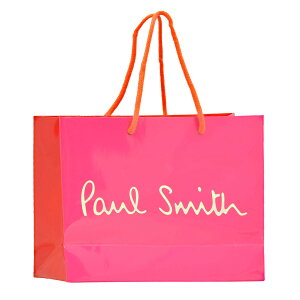 ポールスミス Paul Smith ショップ袋 紙袋 手提げ ブランド ショッパー Mサイズ 単品