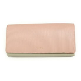 ポールスミス Paul Smith 財布 長財布 フラップ式長財布 かぶせ 小銭入れ付き WPXA 4608 W748 レディース ライトピンク