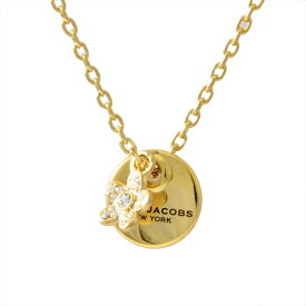 マークジェイコブス Marc Jacobs ネックレス ペンダント アクセサリー M0012398-710 MJ Coin Daisy Crystal Pendant コイン デイジー ペンダント Gold ゴールド