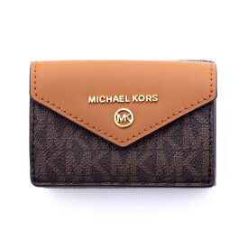 マイケルコース MICHAEL KORS 財布 三つ折り財布 ミニ財布 コンパクト財布 32T0GT9E5B 252 Vanilla/acrn ブラウン系