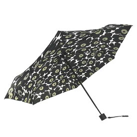 マリメッコ marimekko 折りたたみ傘 傘 雨傘 折り畳み 048857 030 MINI MANUAL UMBRELLA ミニ マニュアル アンブレラ MINI UNIKKO ブラック系