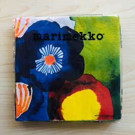マリメッコ marimekko ペーパーナプキン 紙ナプキン ランチサイズ 20枚 553800 JUHANNUSTAIKA ユハンヌスタイカ 花柄 マルチカラー