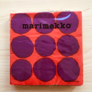 �}�����b�R marimekko �y�[�p�[�i�v�L�� ���i�v�L�� �����`�T�C�Y 20�� 606410 KIVET �L���F�b�g red �h�b�g ���b�h+�p�[�v��